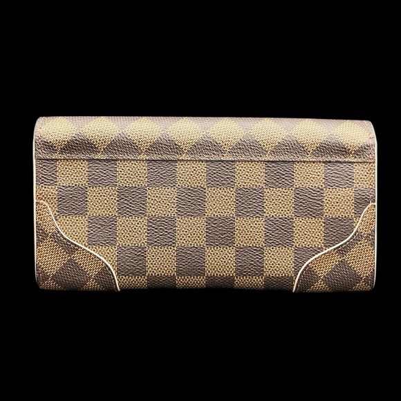 Louis Vuitton Damier Ebene Caissa Rose Bifold Wallet - Picture 2 of 10